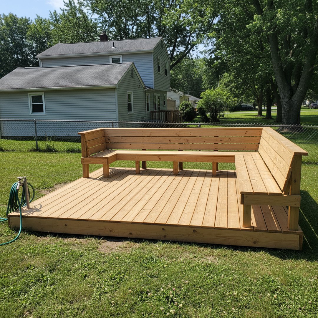 Screened-In Porch Construction completed by Summit Deck Co in Apalachin, NY