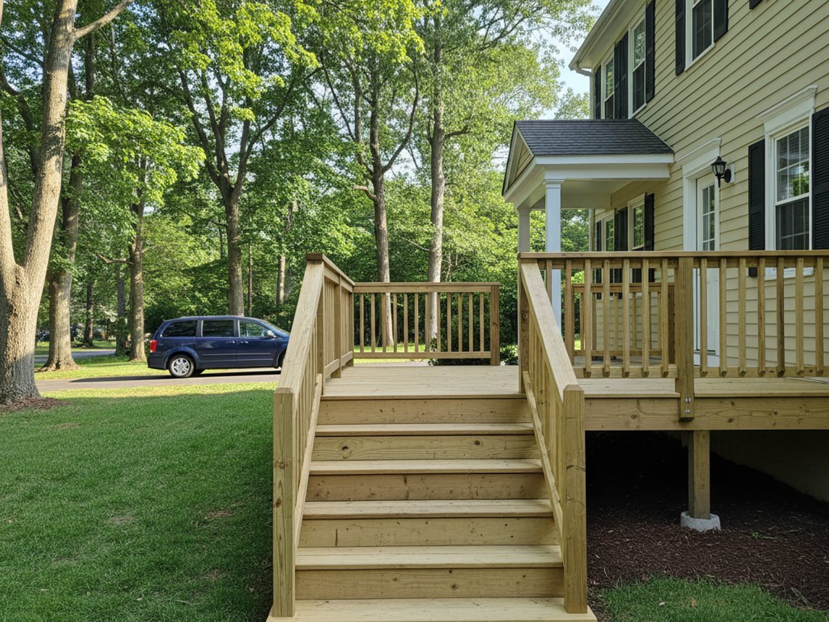 Deck Installation completed by Summit Deck Co in Windsor, NY