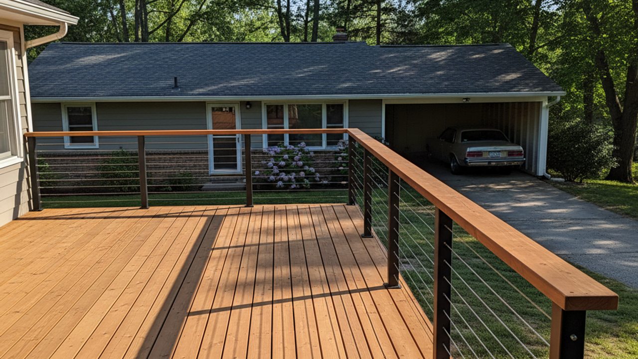 Deck Repair completed by Summit Deck Co in Endicott, NY